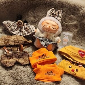 Labubu HAVE A SEAT ZIZI bundle